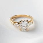 2 CT Round Halo & Pave Lab Grown Diamond Engagement Ring