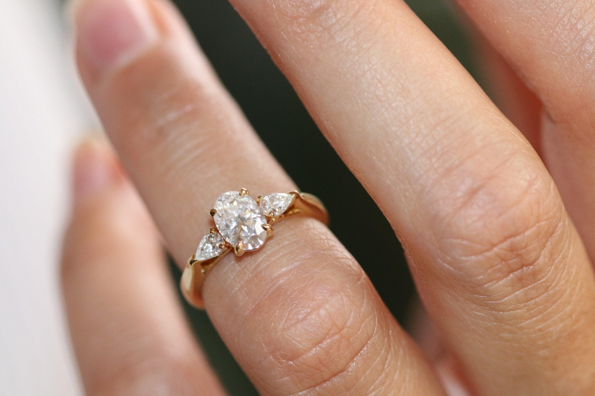 2 CT Round Halo & Pave Lab Grown Diamond Engagement Ring