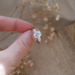 2 CT Round Halo & Pave Lab Grown Diamond Engagement Ring