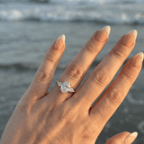 2 CT Round Halo & Pave Lab Grown Diamond Engagement Ring