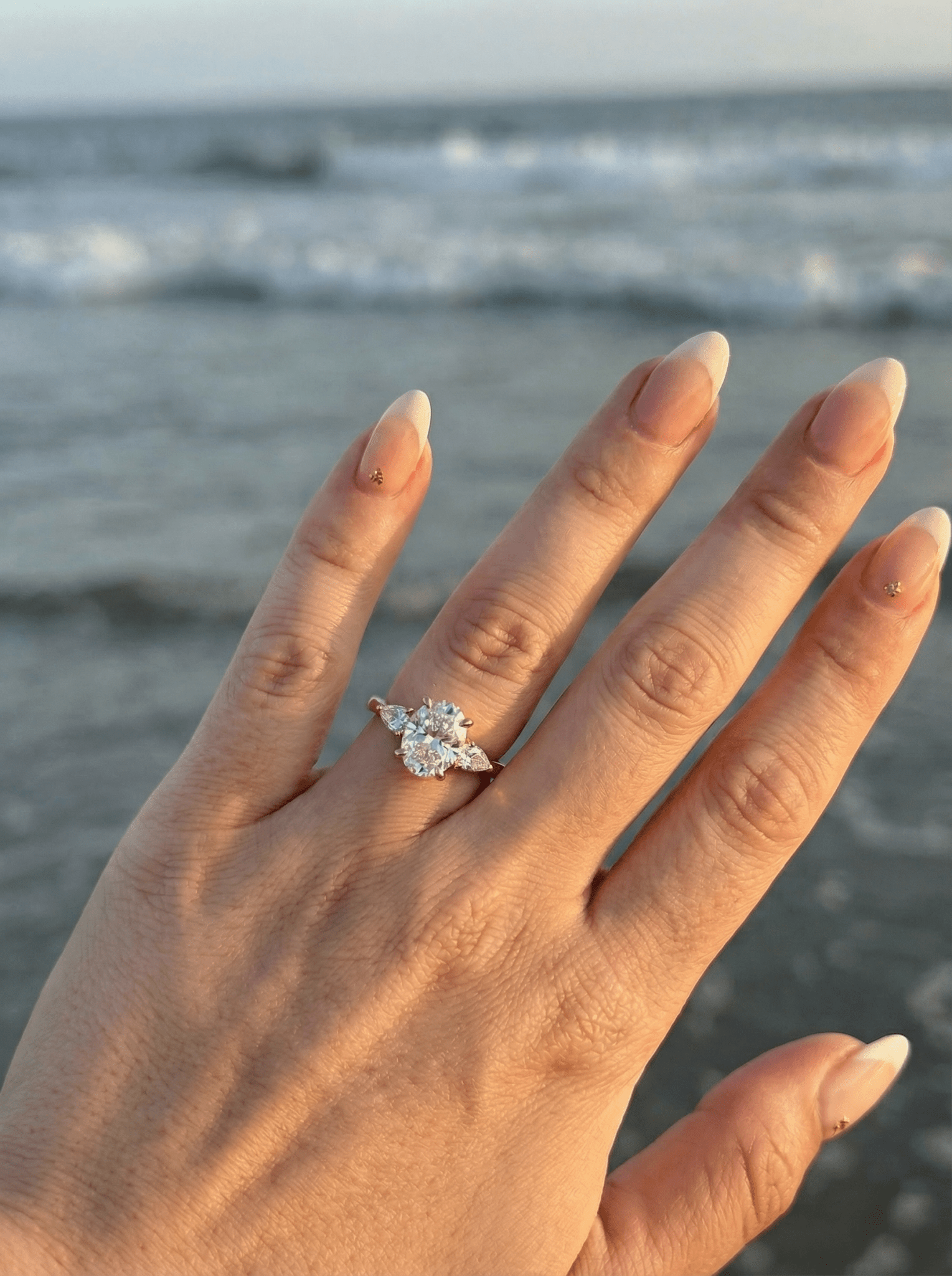 2 CT Round Halo & Pave Lab Grown Diamond Engagement Ring