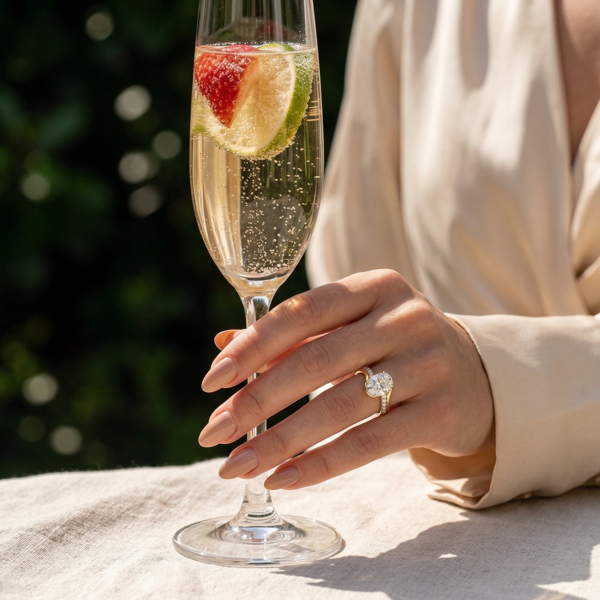 2 CT Round Halo & Pave Lab Grown Diamond Engagement Ring