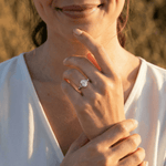 2 CT Round Halo & Pave Lab Grown Diamond Engagement Ring