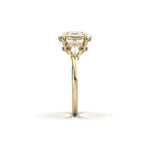 2 CT Round Halo & Pave Lab Grown Diamond Engagement Ring
