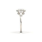 2 CT Round Halo & Pave Lab Grown Diamond Engagement Ring