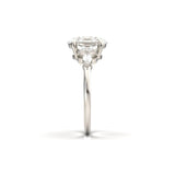 2 CT Round Halo & Pave Lab Grown Diamond Engagement Ring