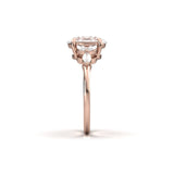 2 CT Round Halo & Pave Lab Grown Diamond Engagement Ring
