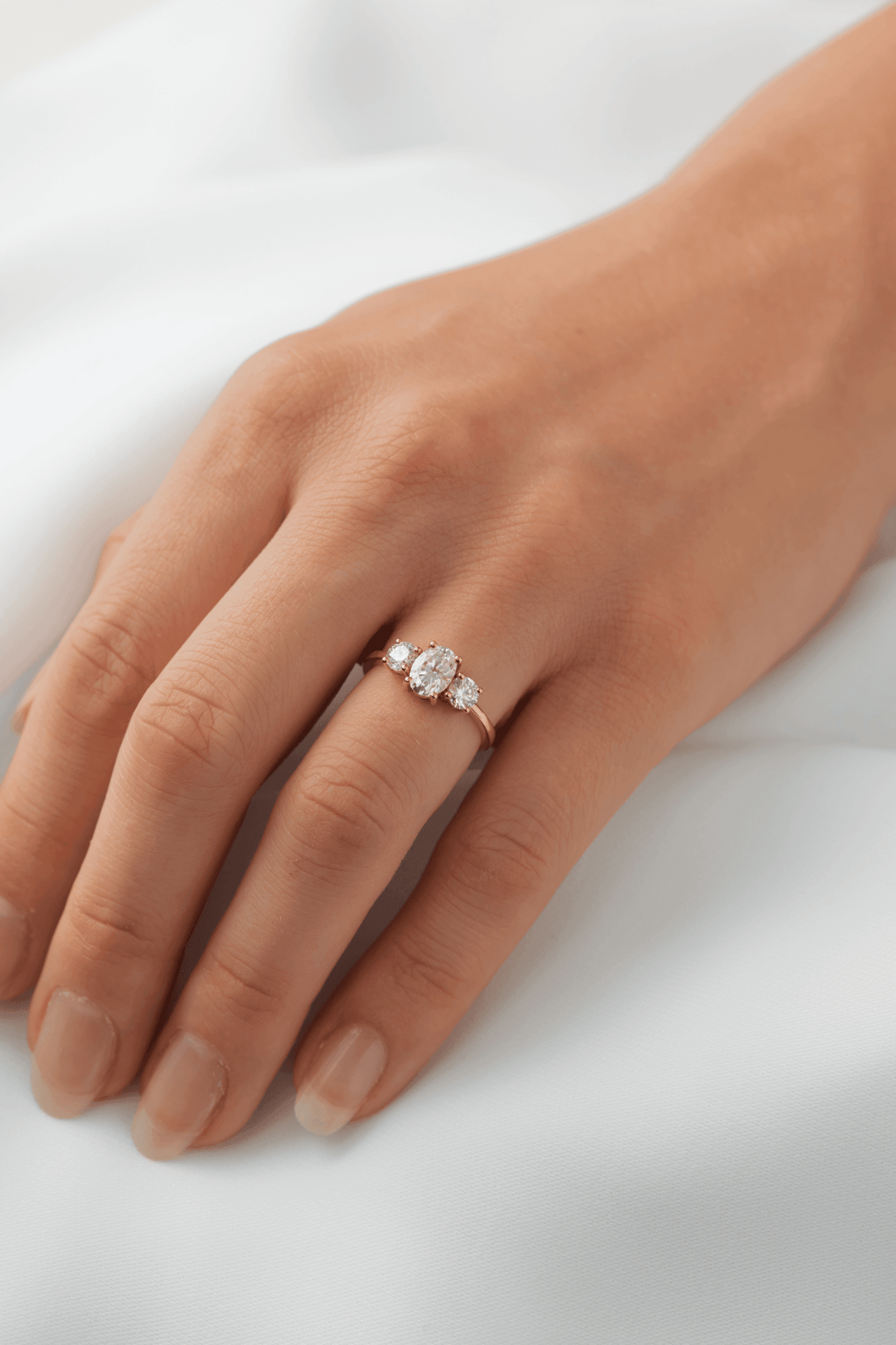 2 CT Round Halo & Pave Lab Grown Diamond Engagement Ring