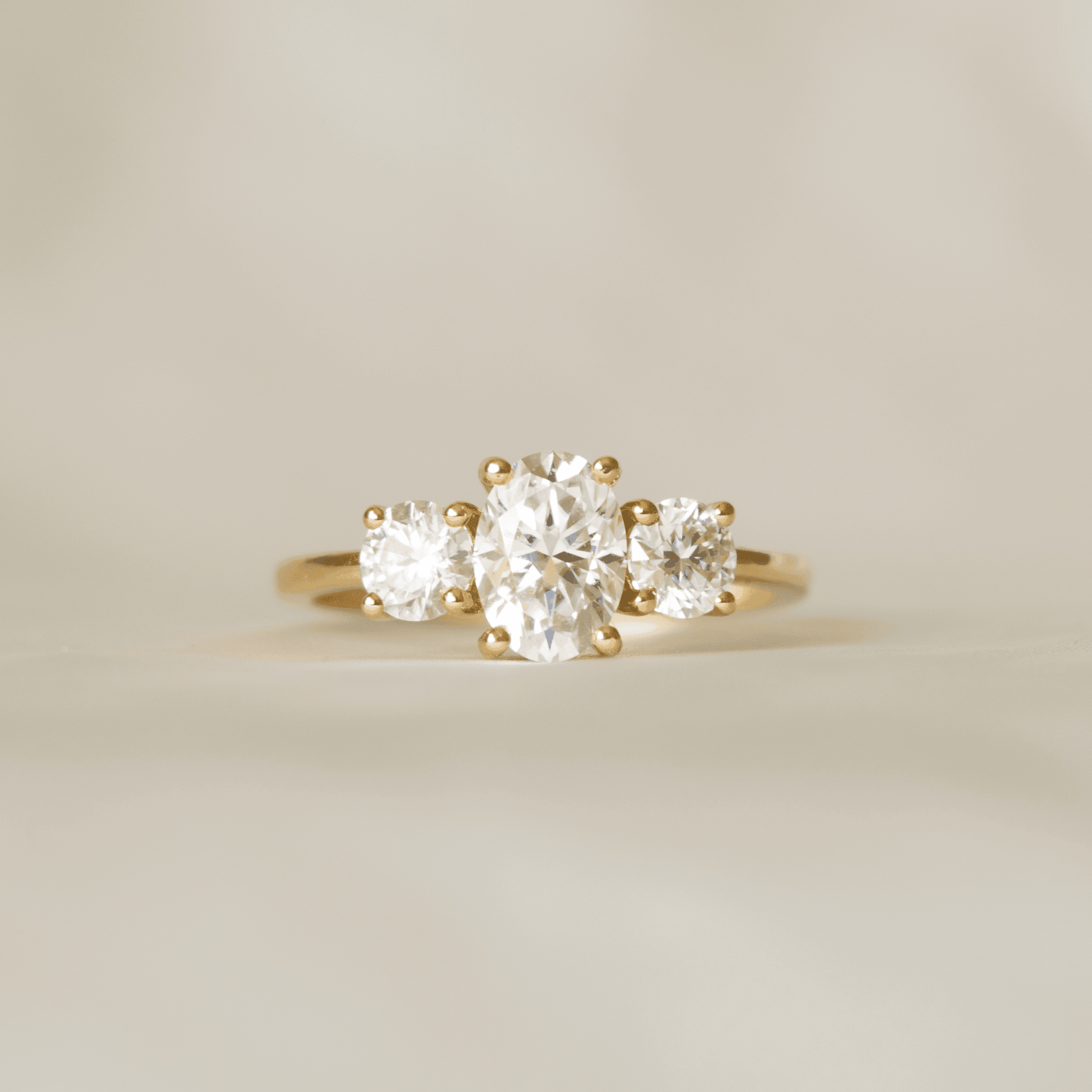 2 CT Round Halo & Pave Lab Grown Diamond Engagement Ring