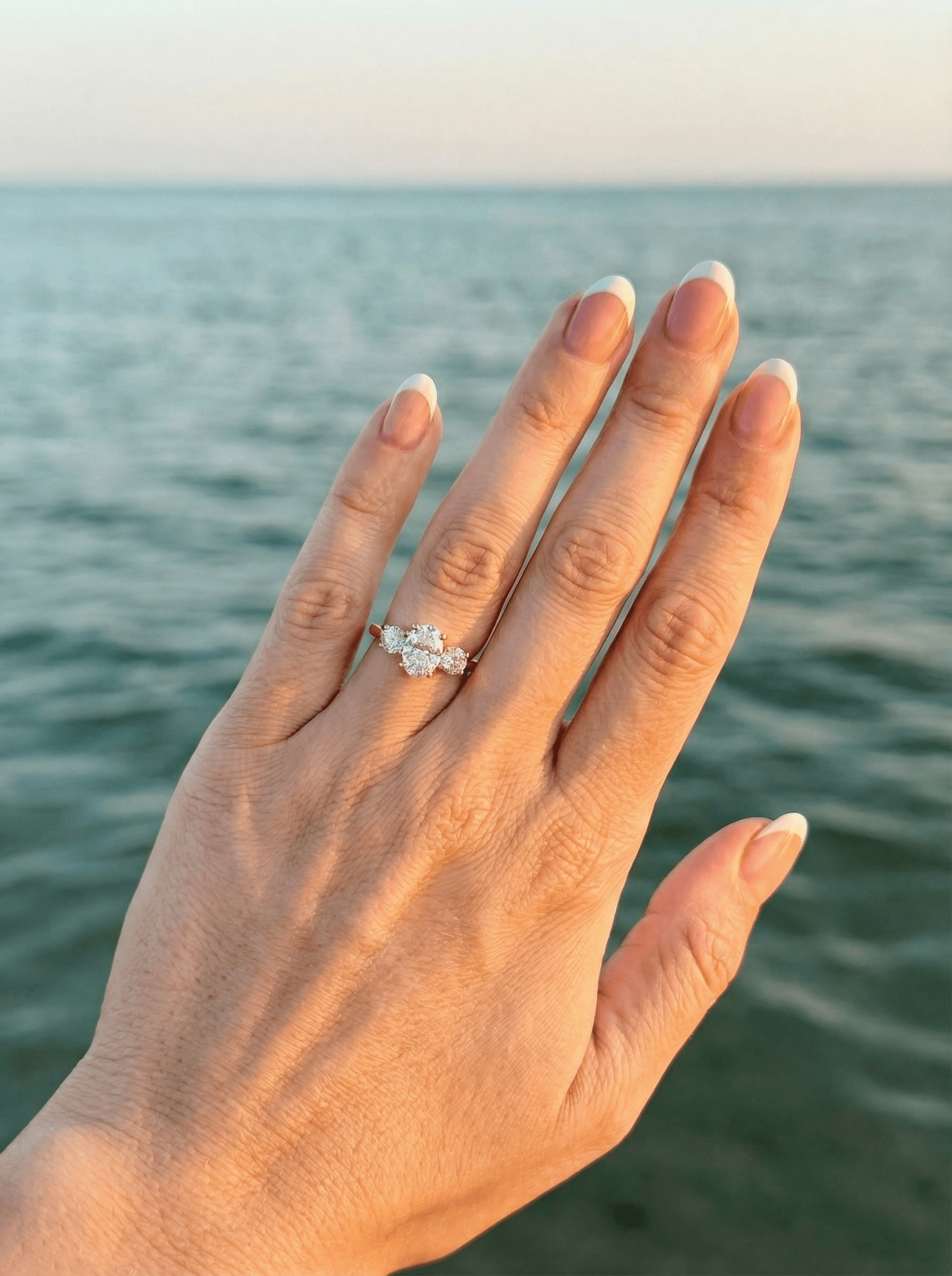 2 CT Round Halo & Pave Lab Grown Diamond Engagement Ring