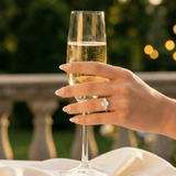 2 CT Round Halo & Pave Lab Grown Diamond Engagement Ring