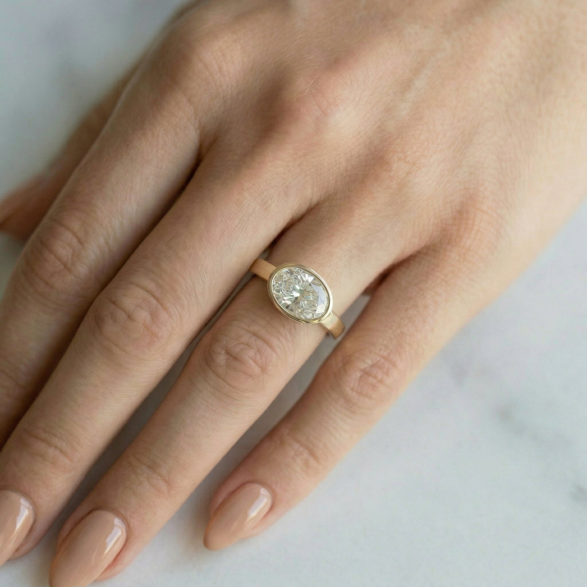 2 CT Round Halo & Pave Lab Grown Diamond Engagement Ring