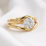 2 CT Round Halo & Pave Lab Grown Diamond Engagement Ring