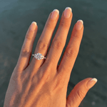 2 CT Round Halo & Pave Lab Grown Diamond Engagement Ring