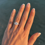 2 CT Round Halo & Pave Lab Grown Diamond Engagement Ring