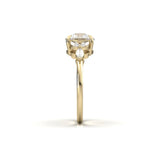 2 CT Round Halo & Pave Lab Grown Diamond Engagement Ring