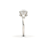 2 CT Round Halo & Pave Lab Grown Diamond Engagement Ring