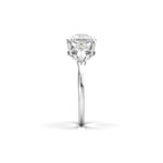 2 CT Round Halo & Pave Lab Grown Diamond Engagement Ring