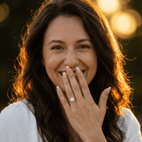 2 CT Round Halo & Pave Lab Grown Diamond Engagement Ring