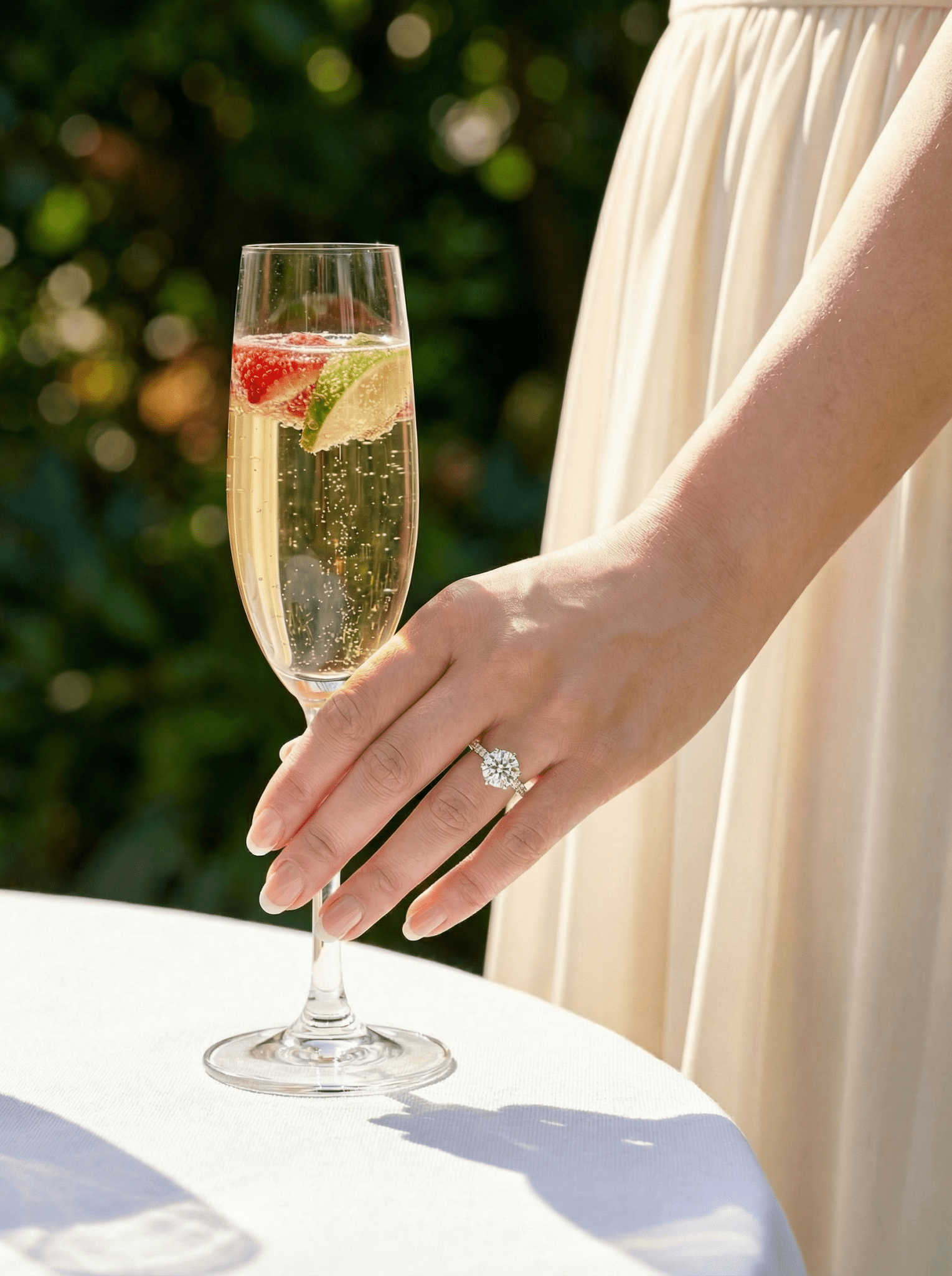 2 CT Round Halo & Pave Lab Grown Diamond Engagement Ring