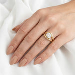 2 CT Round Halo & Pave Lab Grown Diamond Engagement Ring