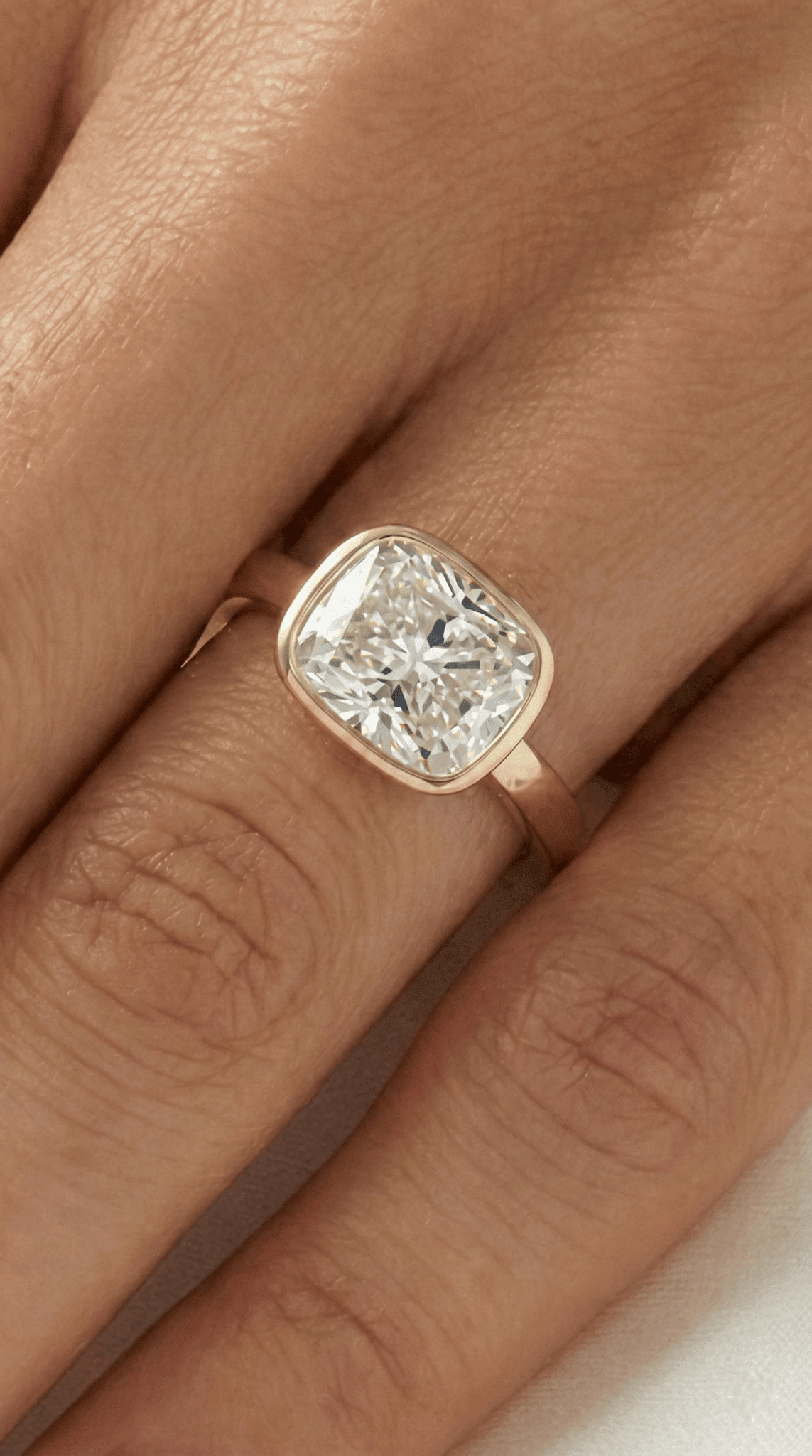 2 CT Round Halo & Pave Lab Grown Diamond Engagement Ring