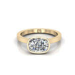 2 CT Round Halo & Pave Lab Grown Diamond Engagement Ring