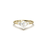 2 CT Round Halo & Pave Lab Grown Diamond Engagement Ring
