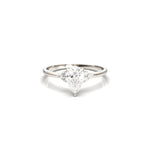 2 CT Round Halo & Pave Lab Grown Diamond Engagement Ring
