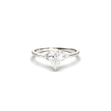 2 CT Round Halo & Pave Lab Grown Diamond Engagement Ring