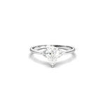 2 CT Round Halo & Pave Lab Grown Diamond Engagement Ring