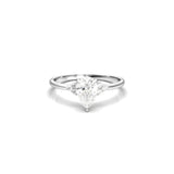 2 CT Round Halo & Pave Lab Grown Diamond Engagement Ring