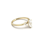 2 CT Round Halo & Pave Lab Grown Diamond Engagement Ring
