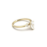 2 CT Round Halo & Pave Lab Grown Diamond Engagement Ring