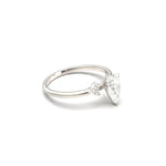 2 CT Round Halo & Pave Lab Grown Diamond Engagement Ring