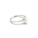 2 CT Round Halo & Pave Lab Grown Diamond Engagement Ring