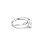 2 CT Round Halo & Pave Lab Grown Diamond Engagement Ring
