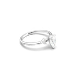 2 CT Round Halo & Pave Lab Grown Diamond Engagement Ring