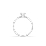 2 CT Round Halo & Pave Lab Grown Diamond Engagement Ring