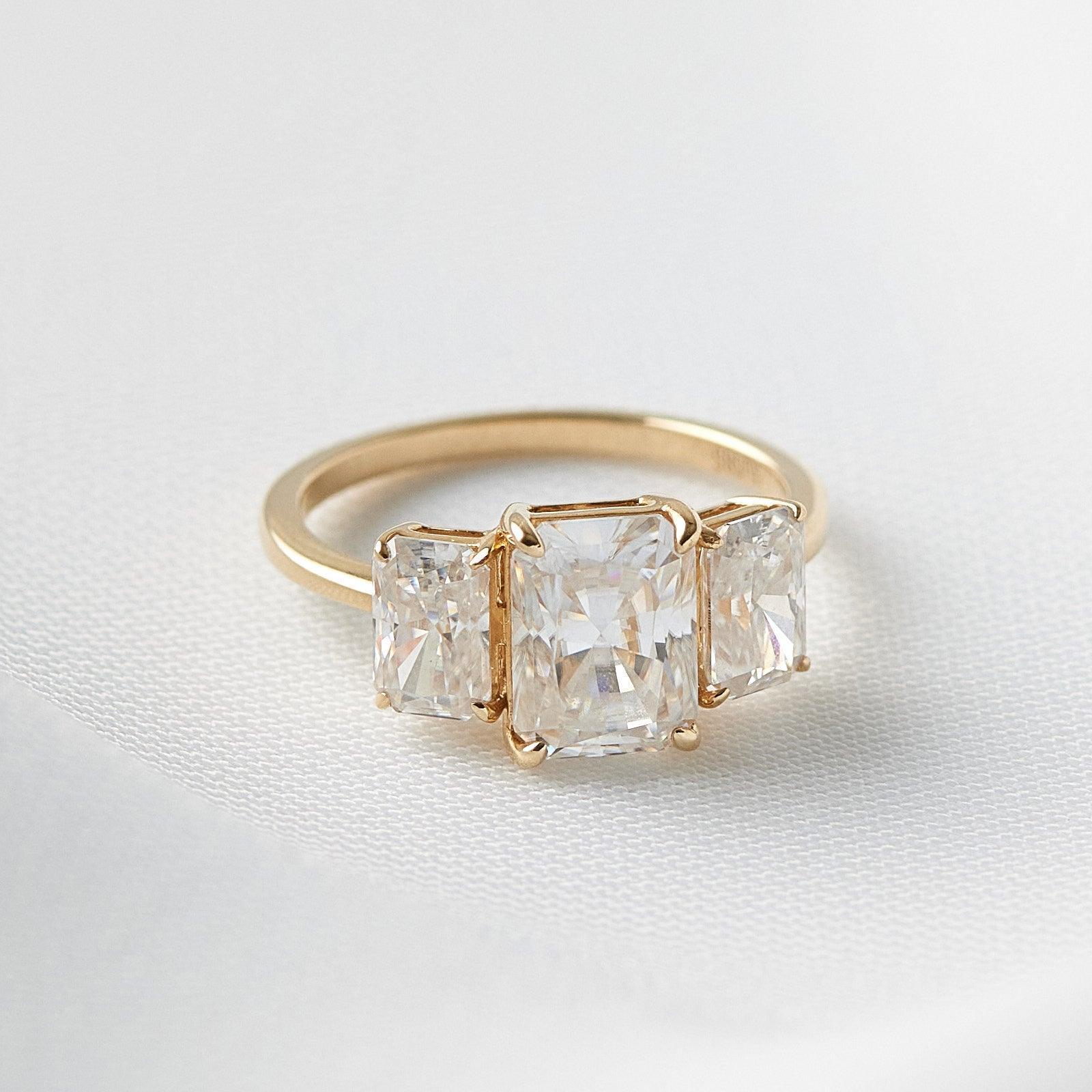 2 CT Round Halo & Pave Lab Grown Diamond Engagement Ring