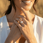 2 CT Round Halo & Pave Lab Grown Diamond Engagement Ring