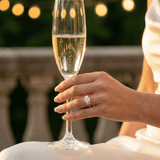 2 CT Round Halo & Pave Lab Grown Diamond Engagement Ring
