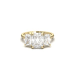 2 CT Round Halo & Pave Lab Grown Diamond Engagement Ring