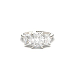 2 CT Round Halo & Pave Lab Grown Diamond Engagement Ring