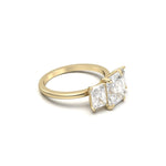 2 CT Round Halo & Pave Lab Grown Diamond Engagement Ring