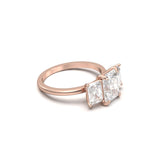 2 CT Round Halo & Pave Lab Grown Diamond Engagement Ring