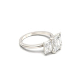 2 CT Round Halo & Pave Lab Grown Diamond Engagement Ring