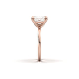 2 CT Round Halo & Pave Lab Grown Diamond Engagement Ring