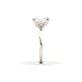 2 CT Round Halo & Pave Lab Grown Diamond Engagement Ring