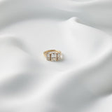2 CT Round Halo & Pave Lab Grown Diamond Engagement Ring